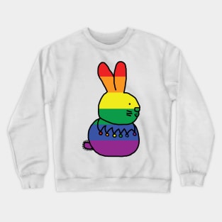 Pride Bunny Rabbit Crewneck Sweatshirt